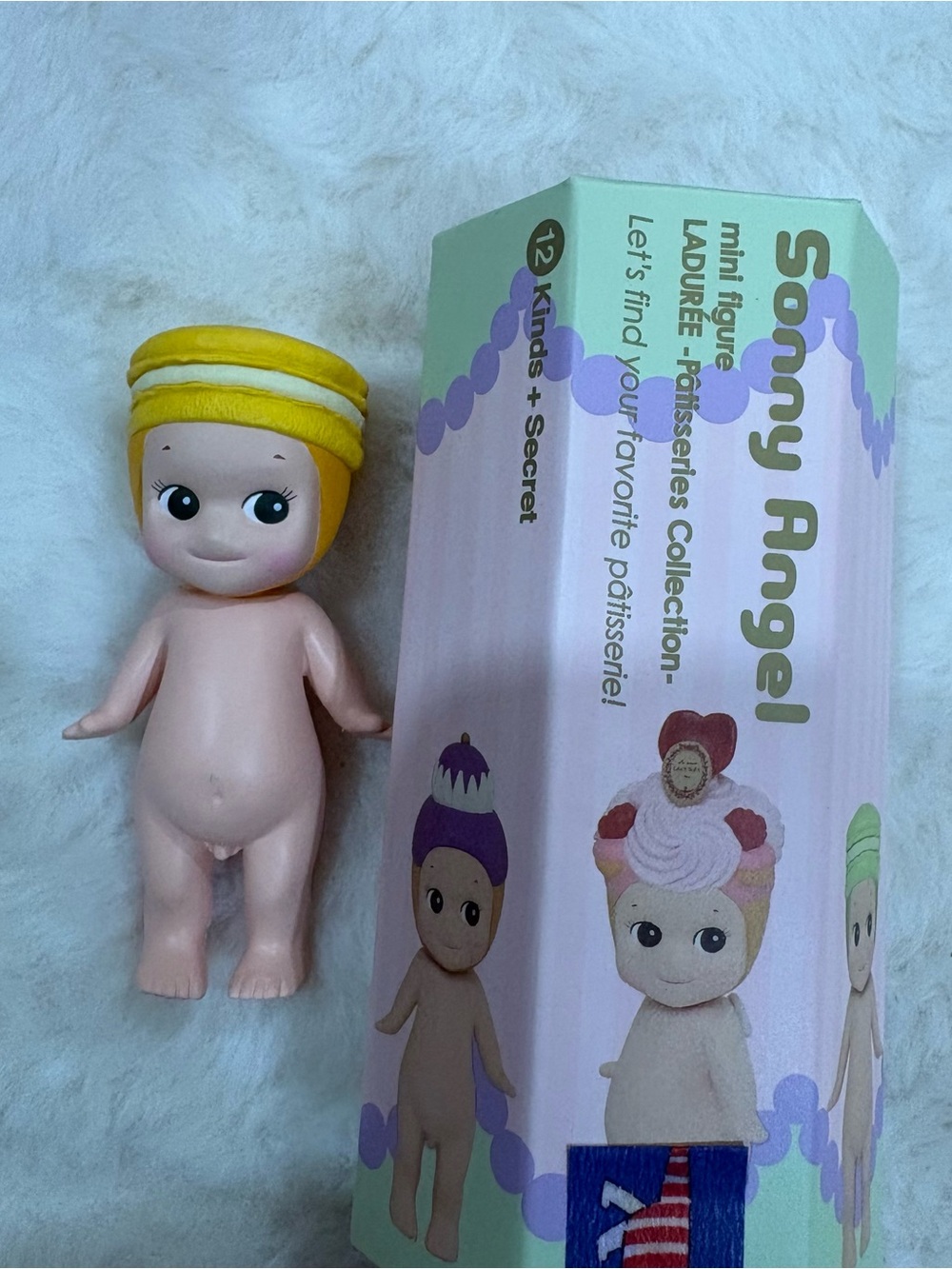 Sonny Angel Yellow-Head Mini Figure - Cute Collectible Doll